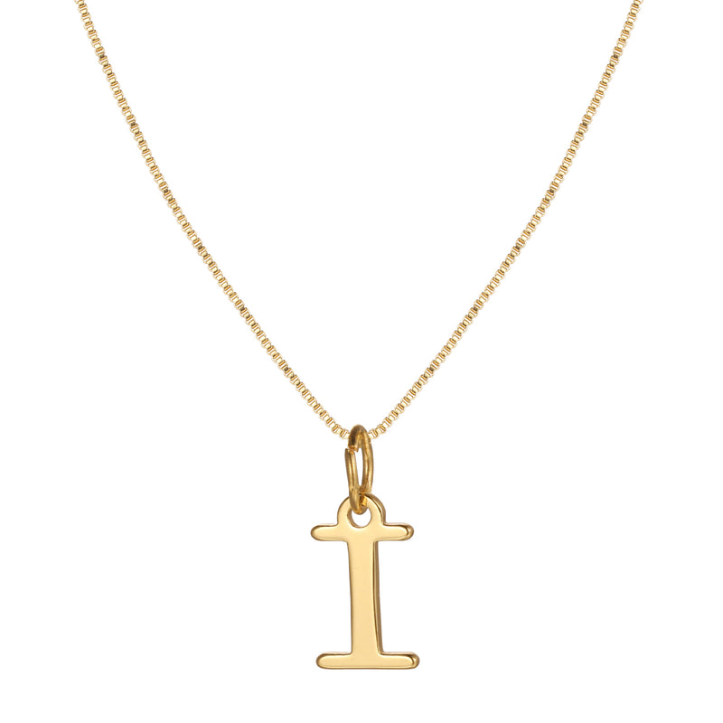 Gold alloy 26 English letter necklace - wallojewerly 