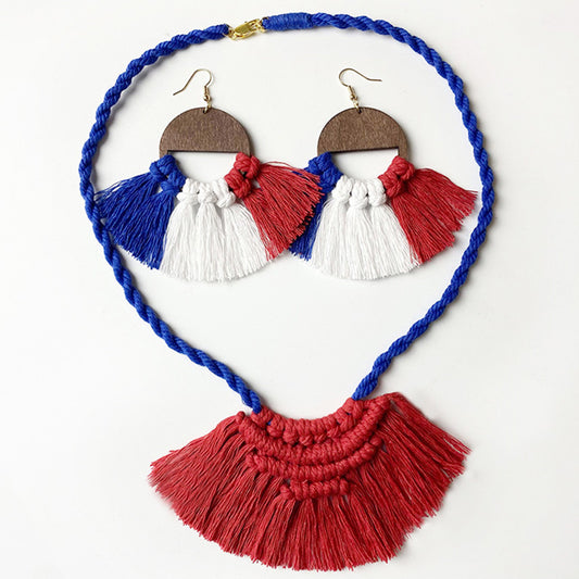 Pendientes de borlas bohemios para un look elegante