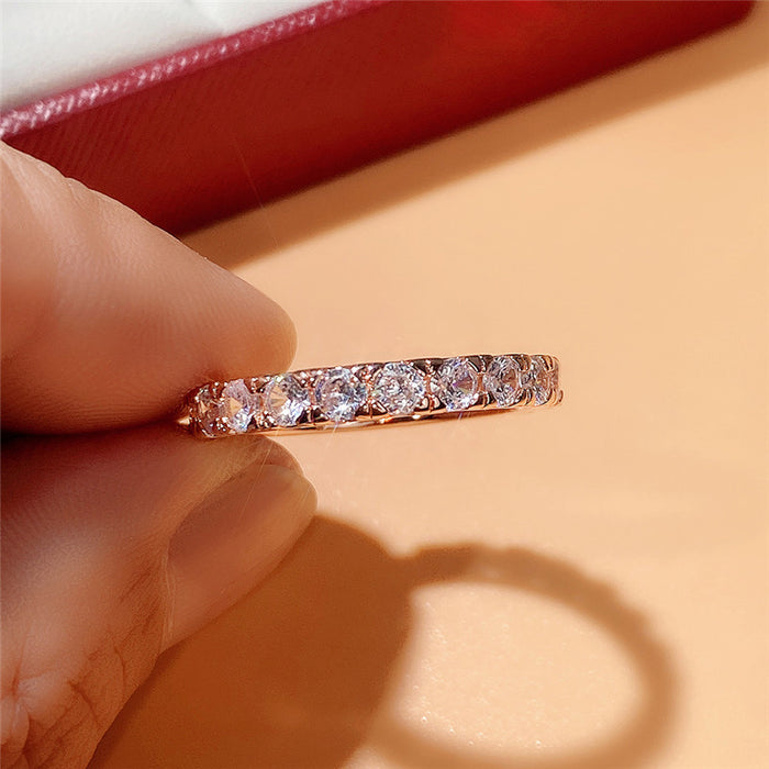 Gold Ring European and American Trendy Men's and Women's Rings