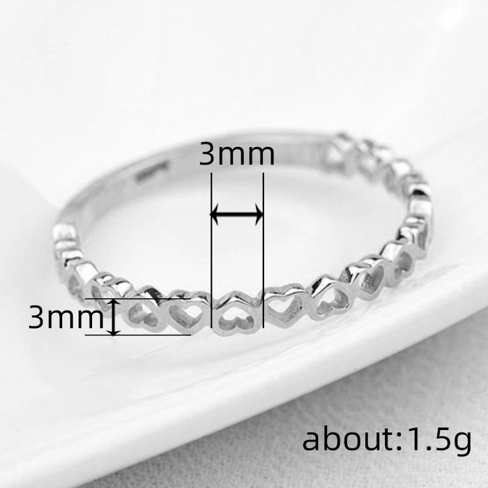 Animal shape ring cute cat paw cat footprints women's ring