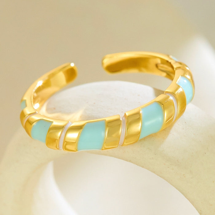 Wholesale vibrant dopamine-colored rings that won't fade.