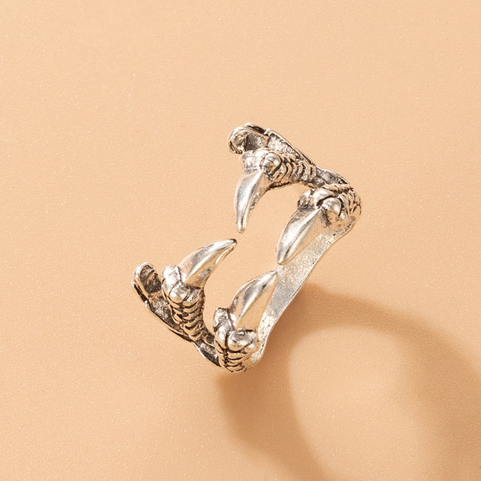 Halloween skull punk hip-hop zodiac ring