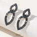 Vintage Long Tassel Earrings - S925 Silver Zircon Butterfly Dangle Earrings for Women - wallojewerly 