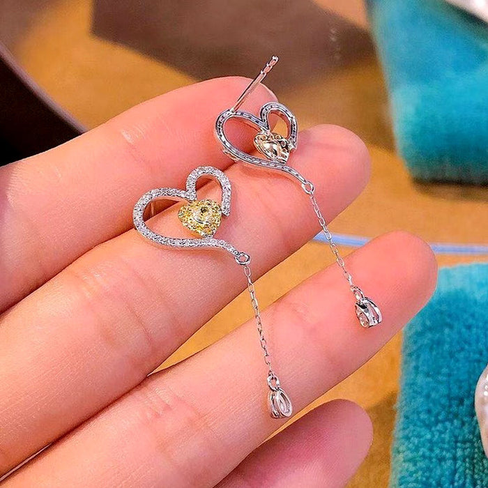 Love Tassel Earrings Niche Design Women's Earrings
