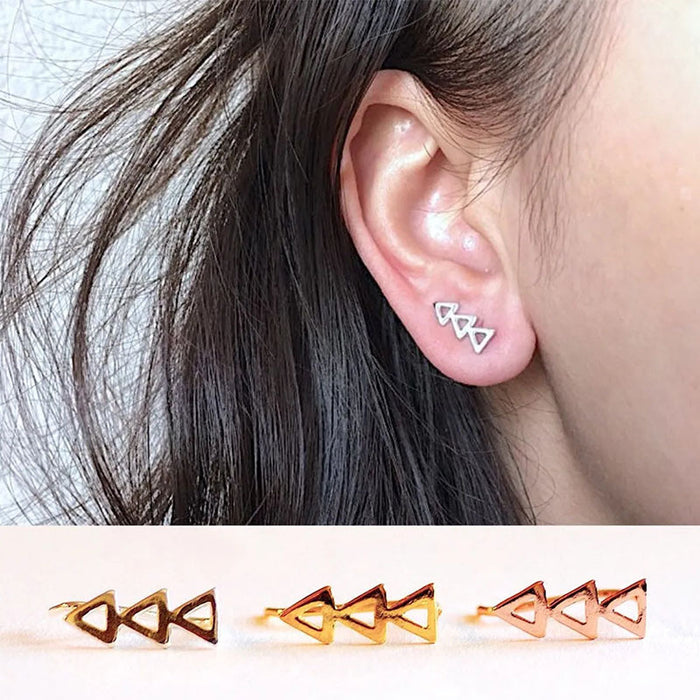 Small earrings for women, basic and versatile, Japanese and Korean sweet style earrings