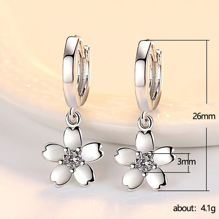 women's flower earrings earrings