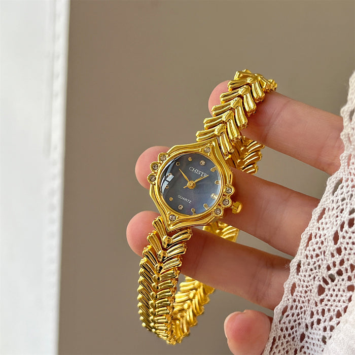 Wholesale gold bracelet watches for women - wallojewerly 