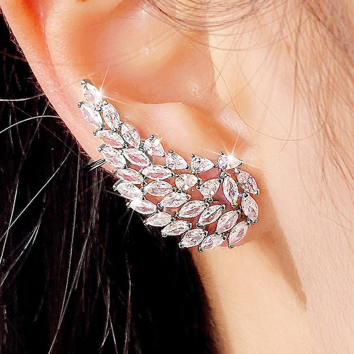 Angel Wings Diamond Earrings