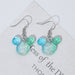 Gradient magic heart earrings - wallojewerly 