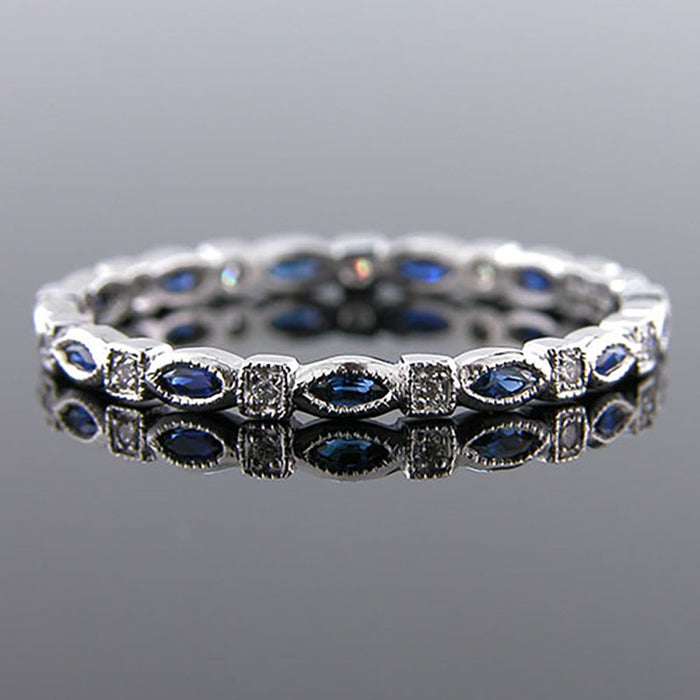 Horse eye zircon simple ring ins trendy thin circle