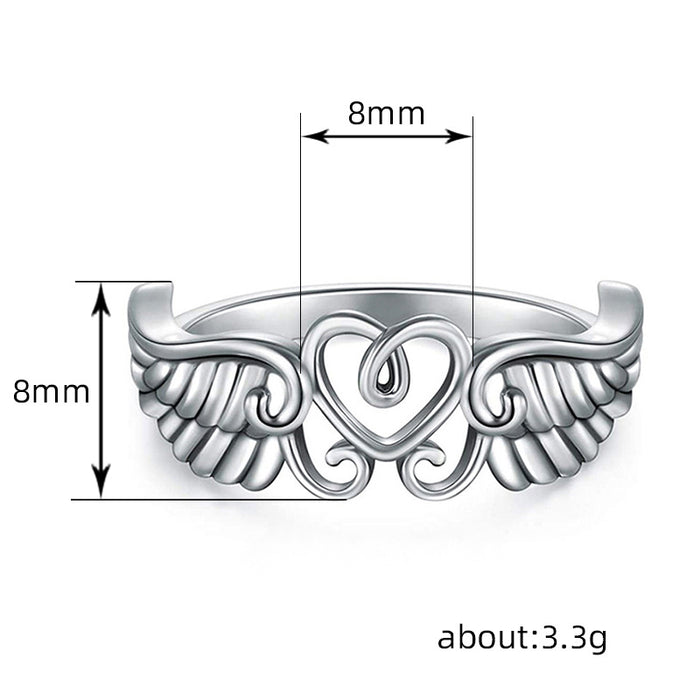 Angel Wings Love Ring Valentine's Day Gift