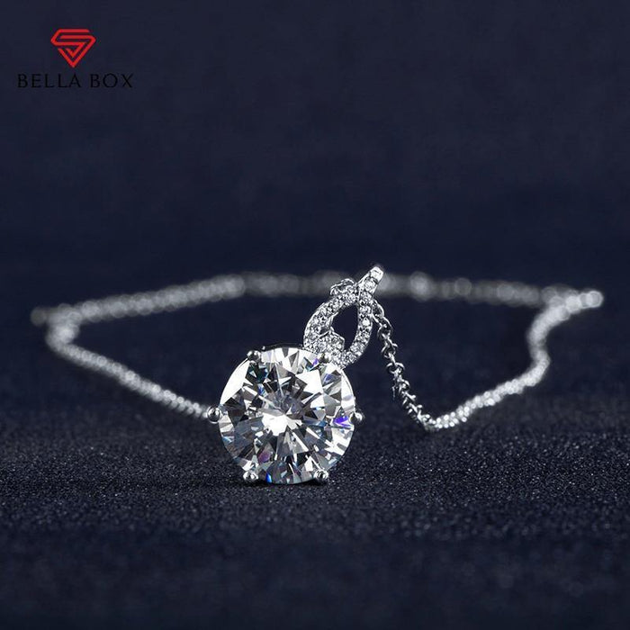 Classic six-claw diamond pendant gourd necklace clavicle chain