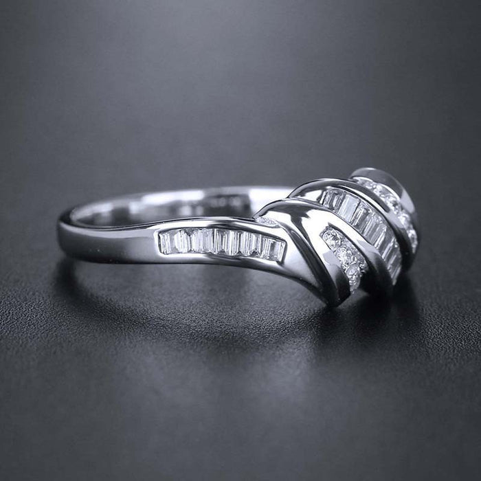 Personalized Christmas gift ring irregular temperament design ring