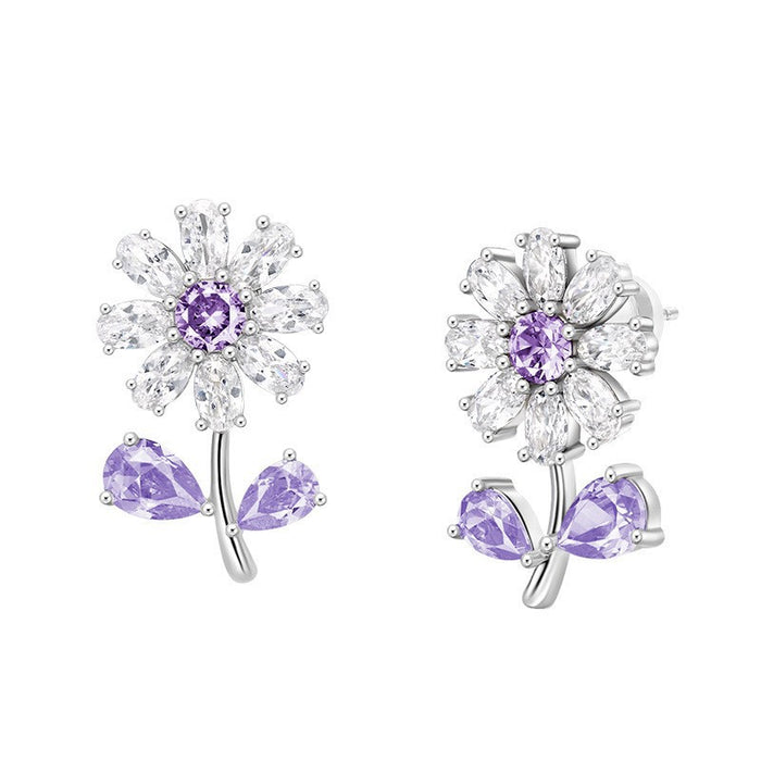 Small flower earrings