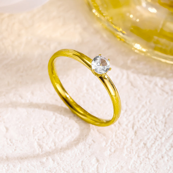 Wholesale stainless steel and titanium steel double-layer butterfly frosted rings