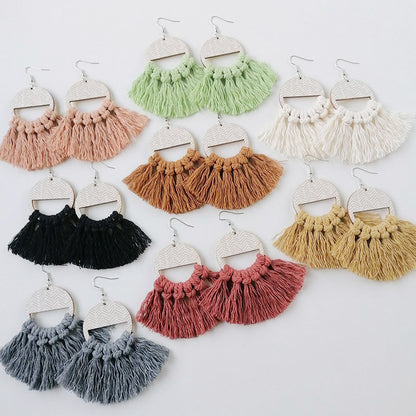 Bohemian Tassel Earrings for a Stylish Look