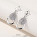 Vintage-Inspired Waterdrop Earrings - Sparkling Rhinestone Jewelry for a Trendy Look - wallojewerly 
