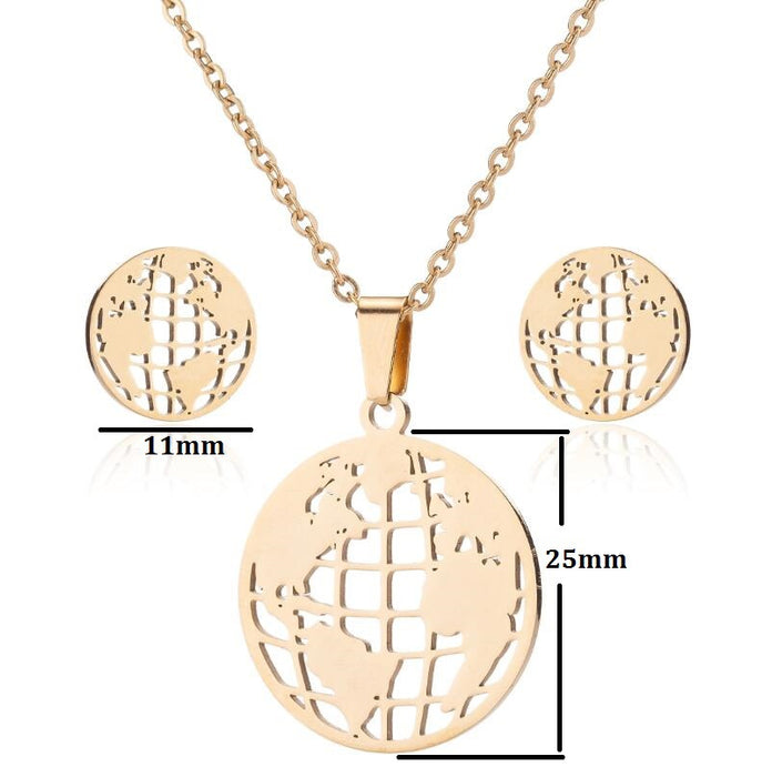 Cartoon car pendant necklace, INS style all-match stainless steel clavicle chain cross-border accessories