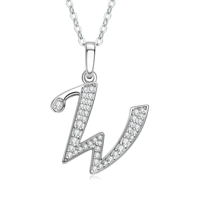 Letter Pendant Necklace