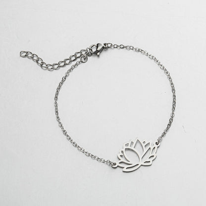 Love star pendant bracelet, stainless steel tree of life coconut tree bracelet wholesale