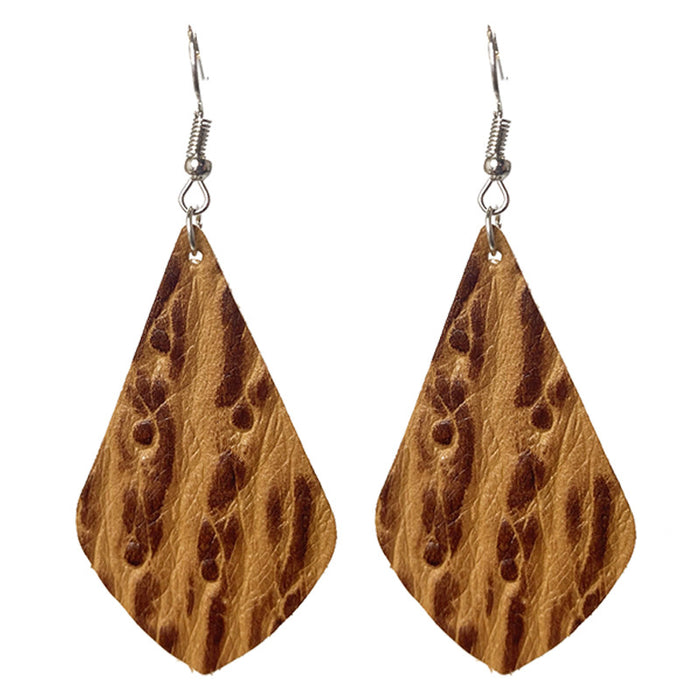 Vintage Fashion Teardrop Earrings with Exaggerated Simple Design