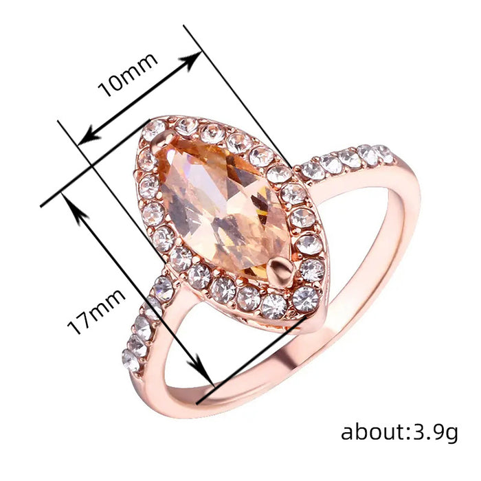 Design swing arm ring curved style exquisite women's ring