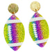 Fluorescent Acrylic Ball Collection Earrings