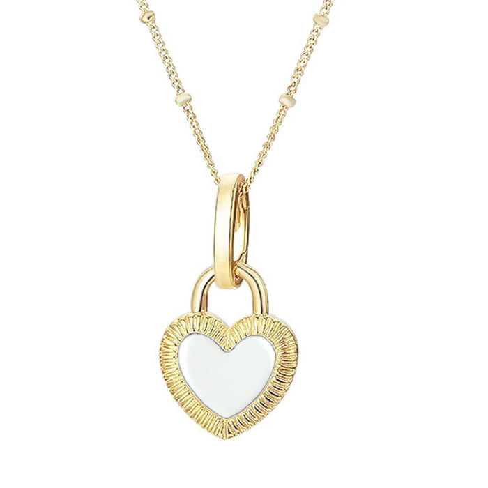 Heart Drop Vintage Necklace