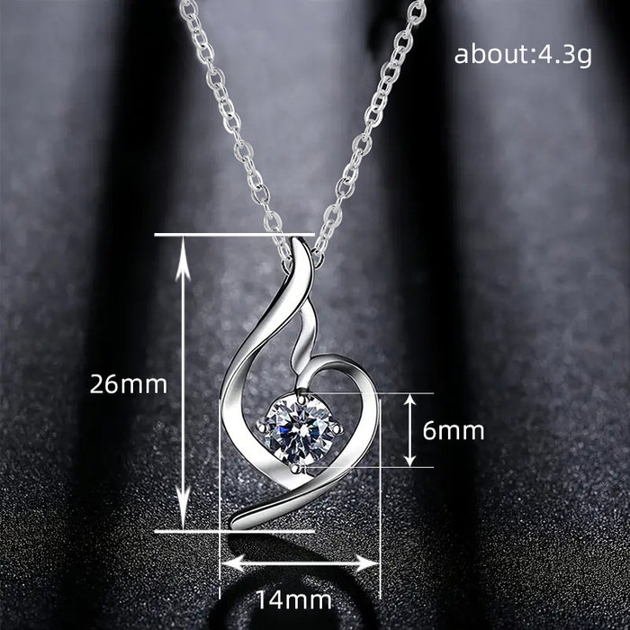 Korean style simple temperament clavicle chain gift necklace