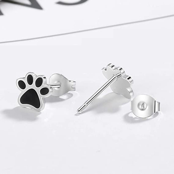 Retro cat claw earrings for women Hong Kong style simple design earrings