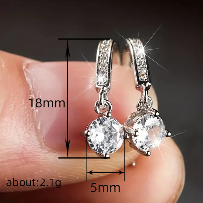 Four-claw ear hook Korean style simple personality earrings