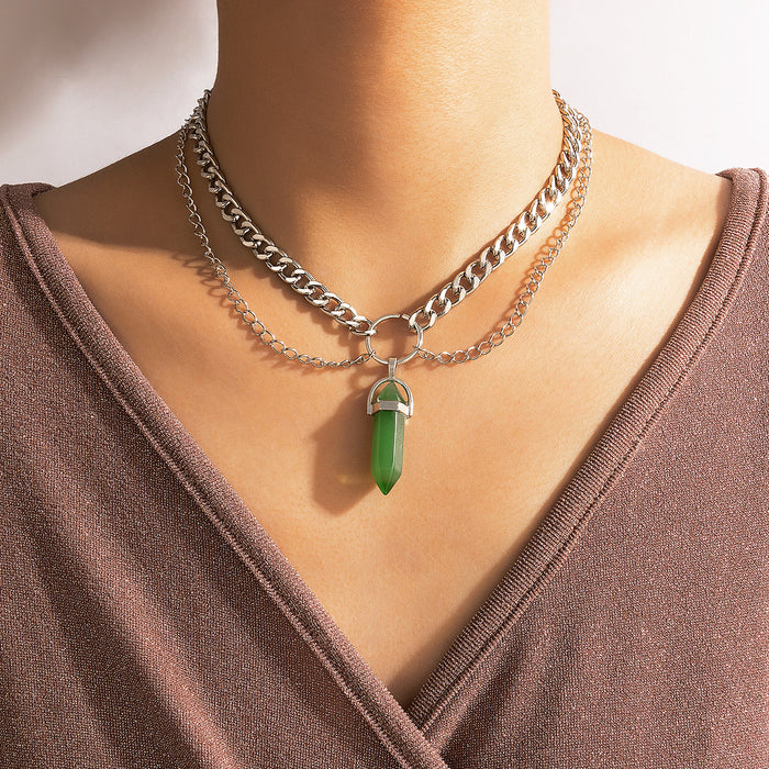 Cupid Arrow Pendant Necklace - Multi-Layer Design for Fall