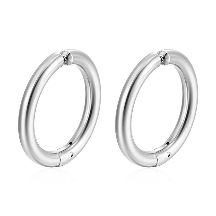 Irregular wheat ear design stainless steel earrings light luxury style trend 18K gold