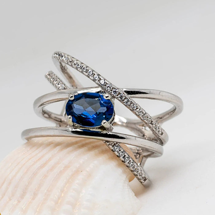 High-grade atmospheric rings with cross-layer winding lines
