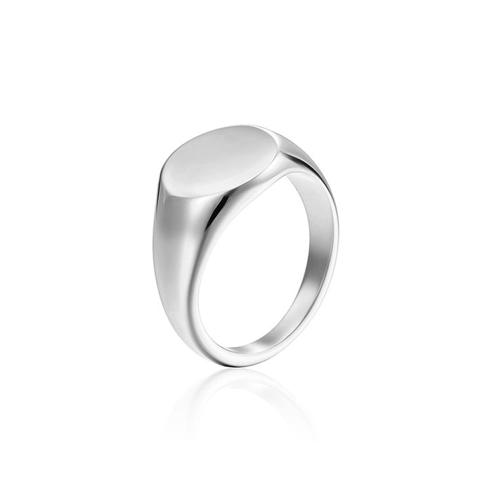 Men's titanium steel ring, personalized fashion Douyin Internet celebrity all-match ring