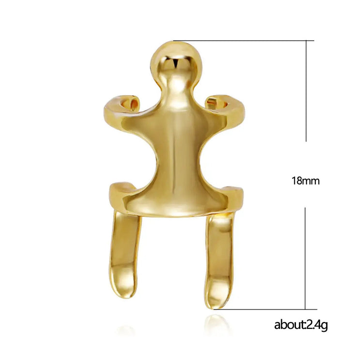 Mountaineer Ear Clip Ear Bone Clip Vintage Earrings