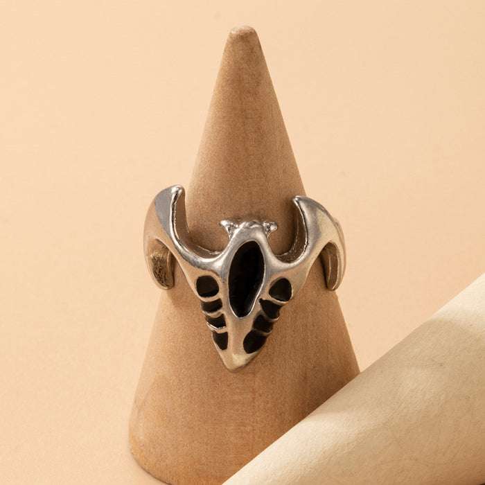 Owl Fox Love Palm Fun Geometric Ring