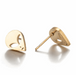 Cartoon stainless steel delicate stud earrings