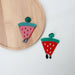 Acrylic Acrylic Watermelon Earrings - wallojewerly 