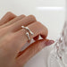 Alloy Split Adjustable Ring - wallojewerly 